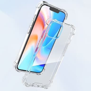 iPhone 15 Shell Case -kotelolle TPU-kehys + akryylitakapuhelinkotelo