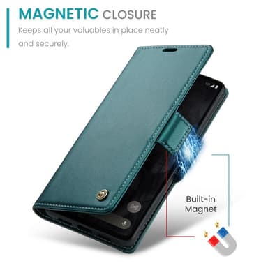 CASEME Retro Lompakkokotelo Pixel 8 Pro