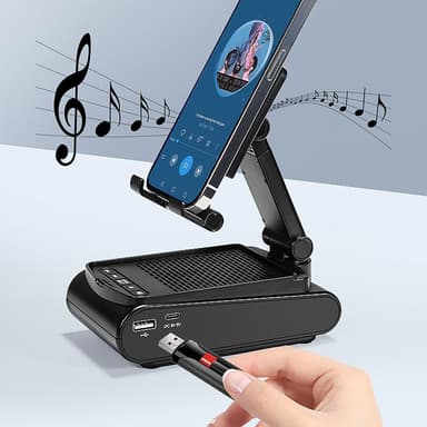 Matkapuhelimen pidike Bluetooth-kaiutin taitettava kannettava kaiutin