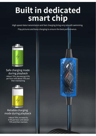 NÖRDIC 5m USB3.2 Gen 1 aktiivinen VR-datalinkkikaapeli USB-C - A 5Gbps
