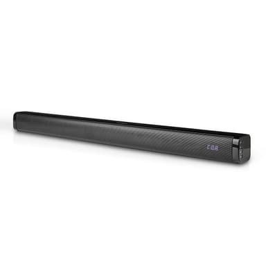 Nedis Soundbar | 2.0 | DSP | 40 W | 1x 3.5 mm / 1x Coax Audio / 1x Optinen / 1x USB | 1x HDMI (tukee ARC) | Bluetooth® | Kiinnitettävä | Musta