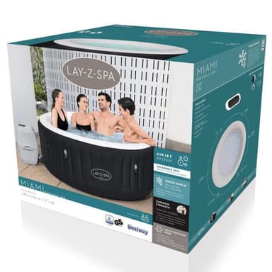 Bestway Lay-Z-Spa® Miami AirJet 1.80m