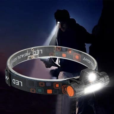 Ladattava otsalamppu 1xQ5+1xCOB