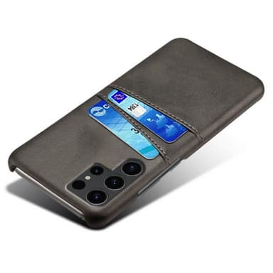 Samsung Galaxy S24 Ultra KSQ Pu-nahkapäällysteinen kuori kova kotelo