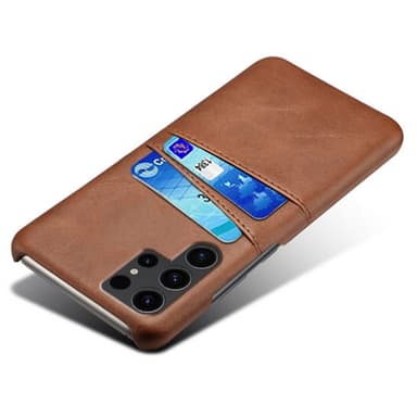 Samsung Galaxy S24 Ultra KSQ Pu-nahkapäällysteinen kuori kova kotelo
