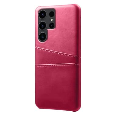Samsung Galaxy S24 Ultra KSQ Pu-nahkapäällysteinen kuori kova kotelo