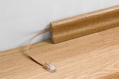 CAT 6 Flat-patch-kaapeli, U/UTP, punainen