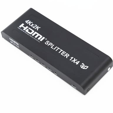 1x4 HDMI-jakaja neljälle näytölle 4K