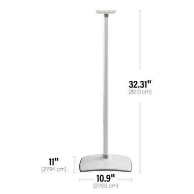 SANUS Floor Stand for Sonos ERA300 Single White