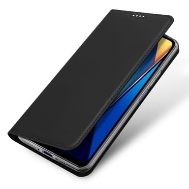 DUX DUCIS Skin Pro -sarjan kotelo korttipaikalla Xiaomi Redmi 13C - Musta