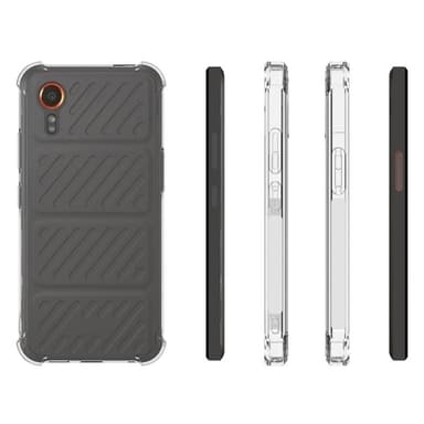 Samsung Galaxy Xcover 7 -kuoren TPU-suojus takana