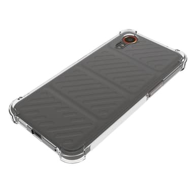 Samsung Galaxy Xcover 7 -kuoren TPU-suojus takana