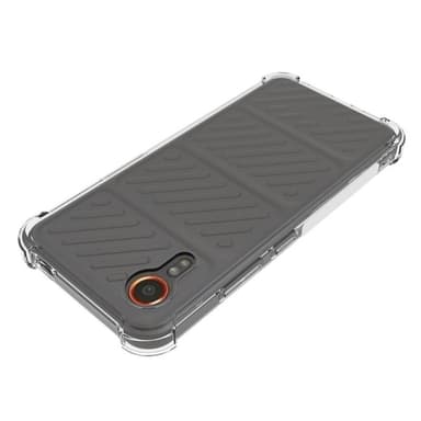 Samsung Galaxy Xcover 7 -kuoren TPU-suojus takana