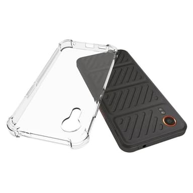 Samsung Galaxy Xcover 7 -kuoren TPU-suojus takana