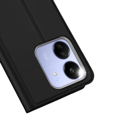 DUX DUCIS Skin Pro -sarjan kotelo korttipaikalla Xiaomi Redmi 13C - Musta