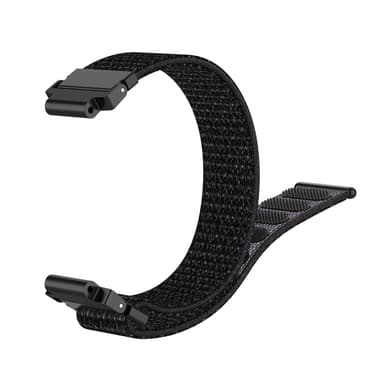 Garmin Forerunner 220/230/235/620/630 / 735XT rannekoru nailon musta