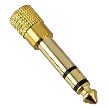 Audiosovitin - 6,5 mm - 3,5 mm