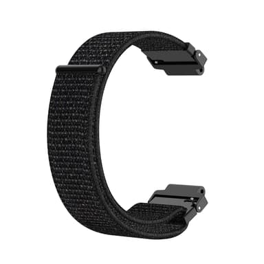 Garmin Forerunner 220/230/235/620/630 / 735XT rannekoru nailon musta
