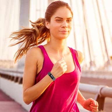 Fitbit Charge 3/4 ranneke (S) Violetti