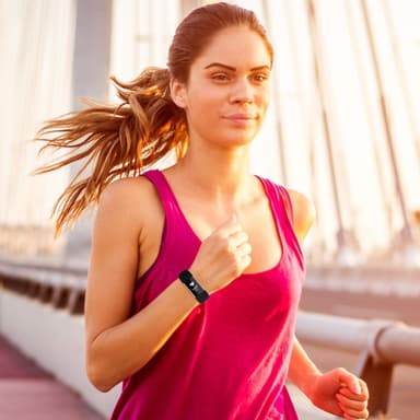 Fitbit Charge 3/4 ranneke (S) Musta