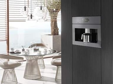 Miele Kalusteisiin sijoitettava kahvinkeitin CVA 7440 (rst/CleanSteel)