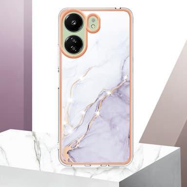 SKALO Xiaomi Redmi 13C 4G Marmori TPU kuori - #3