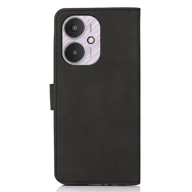 SKALO Xiaomi Redmi 13C 4G KHAZNEH Lompakkokotelo PU-nahasta - Musta