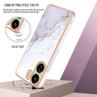 SKALO Xiaomi Redmi 13C 4G Marmori TPU kuori - #3