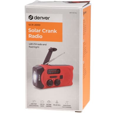 Radio kampi- ja aurinkolatauksella