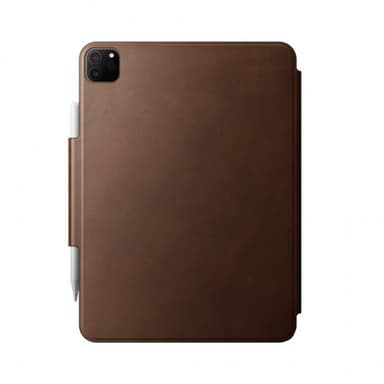 NOMAD iPad Pro 11 2021/2022 Kotelo Leather Folio Plus Ruskea
