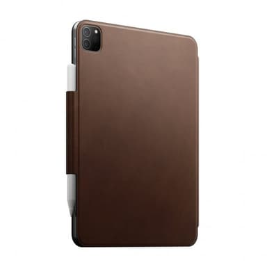 NOMAD iPad Pro 11 2021/2022 Kotelo Leather Folio Plus Ruskea