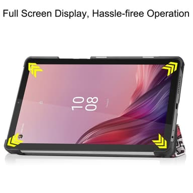 Lenovo Tab M9 kolminkertainen jalustan kansi - Graffiti