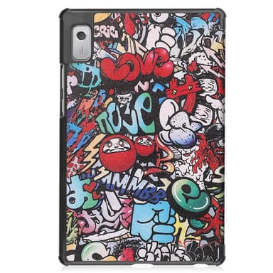 Lenovo Tab M9 kolminkertainen jalustan kansi - Graffiti