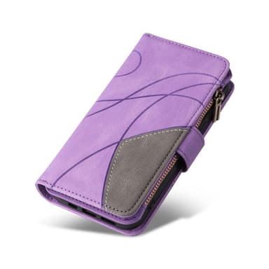 KT lompakkokotelo Xiaomi Redmi 13C:lle - Purppura-musta
