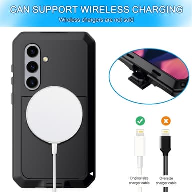 Samsung Galaxy S24 Case Armor suojakotelo Kuori + karkaistu lasi