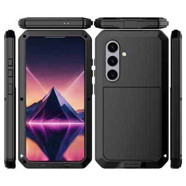 Samsung Galaxy S24 Case Armor suojakotelo Kuori + karkaistu lasi