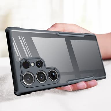 XUNDD-takakansi Samsung Galaxy S24 Ultra akryyli+TPU-puhelinkotelolle