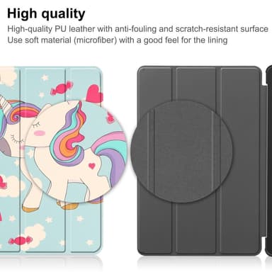 Lenovo Tab M9 kolminkertainen jalustan kansi - Horse