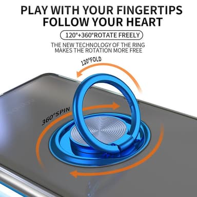 Sony Xperia 1 V TPU -puhelinkotelolle rengastuki
