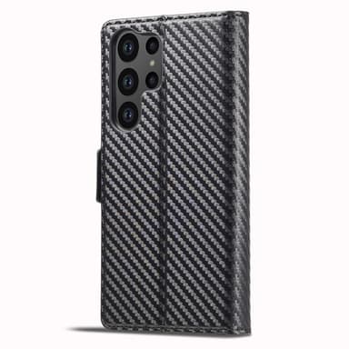 LC.IMEEKE Lompakkokotelo Samsung Galaxy S24 Ultra - Musta