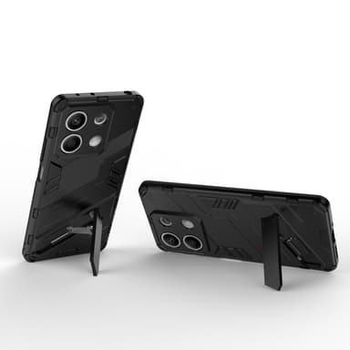 Xiaomi Redmi Note 13 Cover Case -kuoren takaosa jalustalla