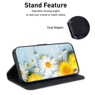 Xiaomi Redmi Note 13 -lompakkokotelon suojakuorelle