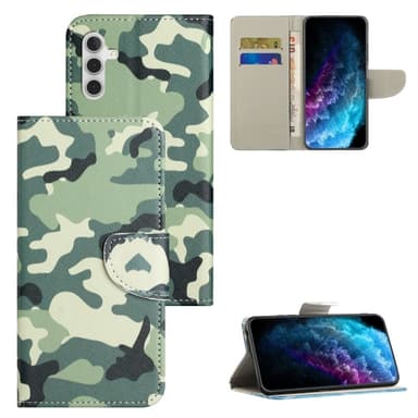 Samsung Galaxy A25 Lompakkotelineen kotelo Kuviollinen puhelimen kansi