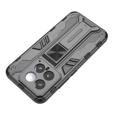 Xiaomi 14 Cover Case -kuoren takaosa jalustalla