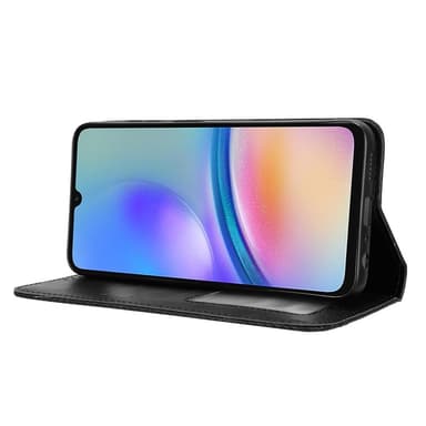 Lompakkoteline Käännettävä puhelinkotelo Samsung Galaxy A05s - musta