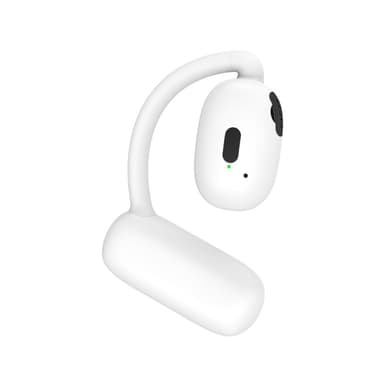 Single Ear Hook Headphone Bluetooth 5.4 -stereokuulokkeet - valkoinen