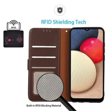 Xiaomi Redmi Note 13 Pro 5G Case Shell KHAZNEH Ruskea-sininen