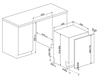 Smeg Astianpesukone STL324AQLL