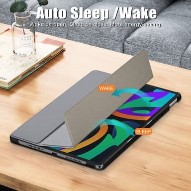 SKALO Lenovo Tab M11 Trifold Suojakotelo - Harmaa