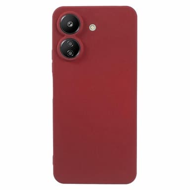 SKALO Xiaomi Redmi 13C 4G Ultraohut TPU-kuori - Punainen